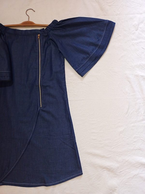 Organic Cotton Denim Dress