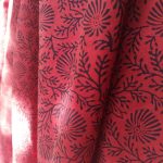 kalamkari, organic cotton, natural dyes, block print