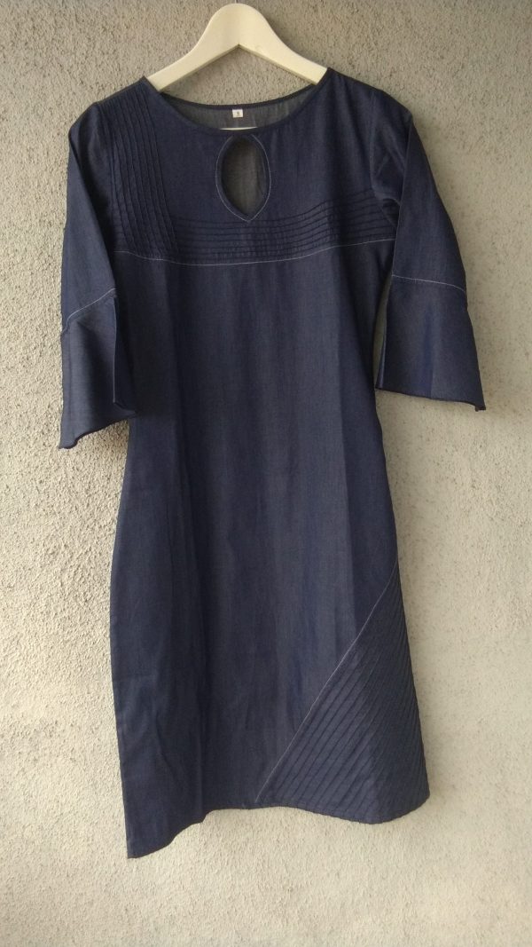 Organic Cotton Denim Dress