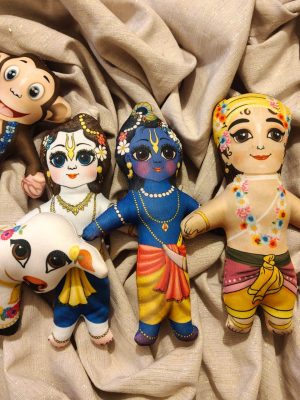 Krishna Dolls, Krishna and Balraam Doll, Baby Ganesha Doll, Indian Soft Toy, Indian Dolls, Hindu Dolls, Hindu Mythology dolls