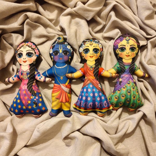 Krishna Doll, Radha Krishna Doll, Indian Soft Toy, Indian Dolls, Hindu Dolls, Hindu Mythology dolls