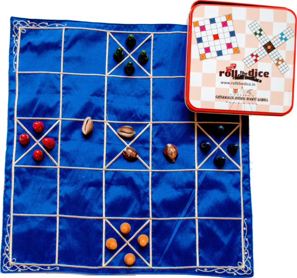 Chowka bara, board game, Indian traditional board game