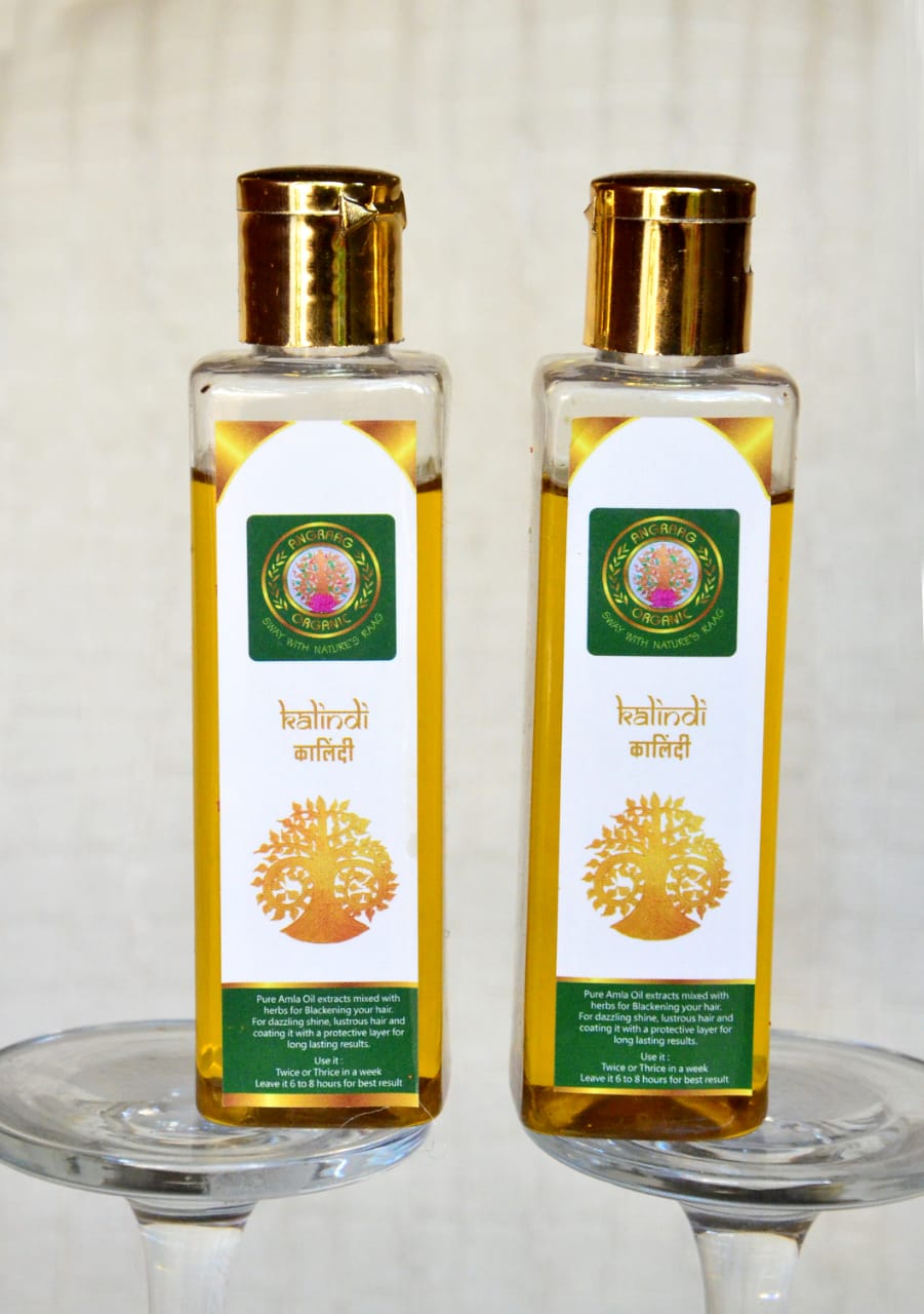 kalindi, herbal oil, hair oil