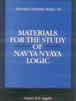 Materials for the Study of Navya Nayaya Logic