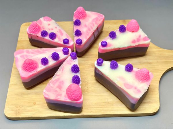 Triple Berry Cake Soap