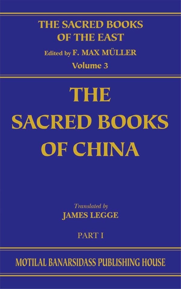 The Sacred Books of China Pt. 1 (SBE Vol. 3)