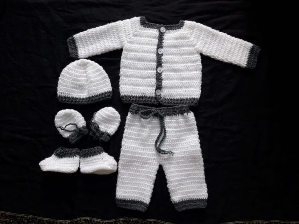 Hand Crocheted Baby Suits