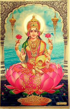 Lord Goddess God Photo for Pooja and Wall/Hindu Bhagwan Devi Devta Photo/God Poster (Pack of Two)