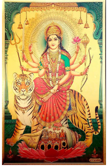 Lord Goddess God Photo for Pooja and Wall/Hindu Bhagwan Devi Devta Photo/God Poster (Pack of Two)