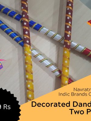Handmade Wooden Garba Dandiya Stick