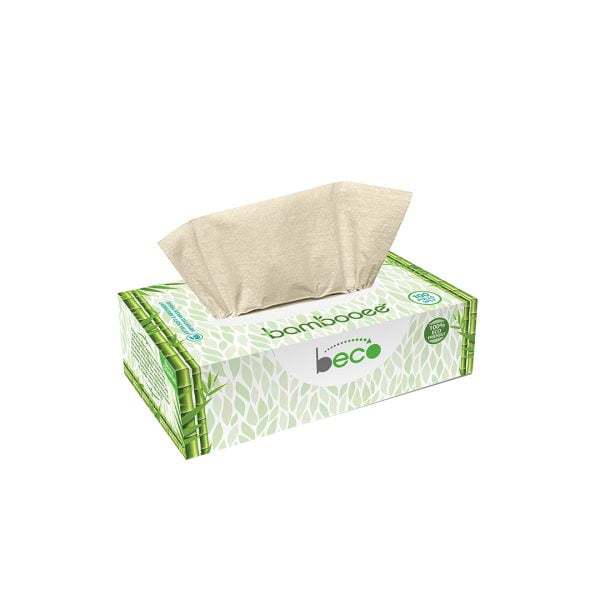 Beco Facial Tissue Carbox - 100 Pulls - Pack of 6