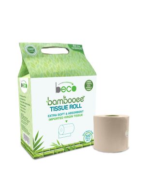 Beco Bambooee Tissue Roll (3 Ply) - 220 Pulls - 4in1 (Value Pack)
