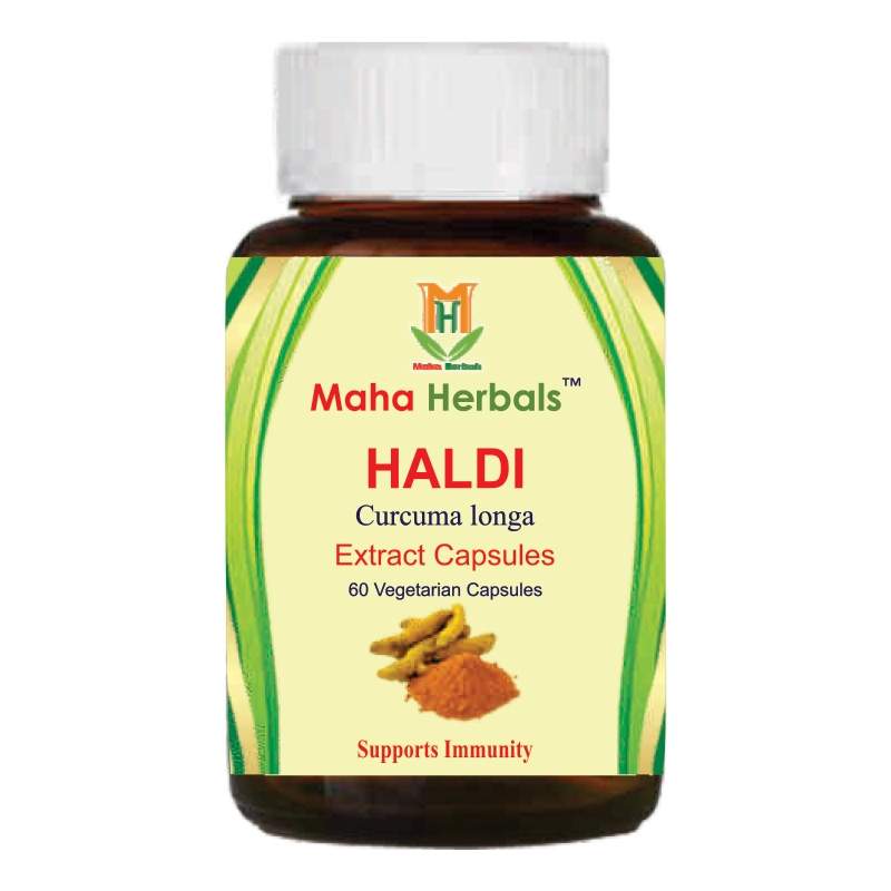 Maha Herbals Haldi Extract Capsules