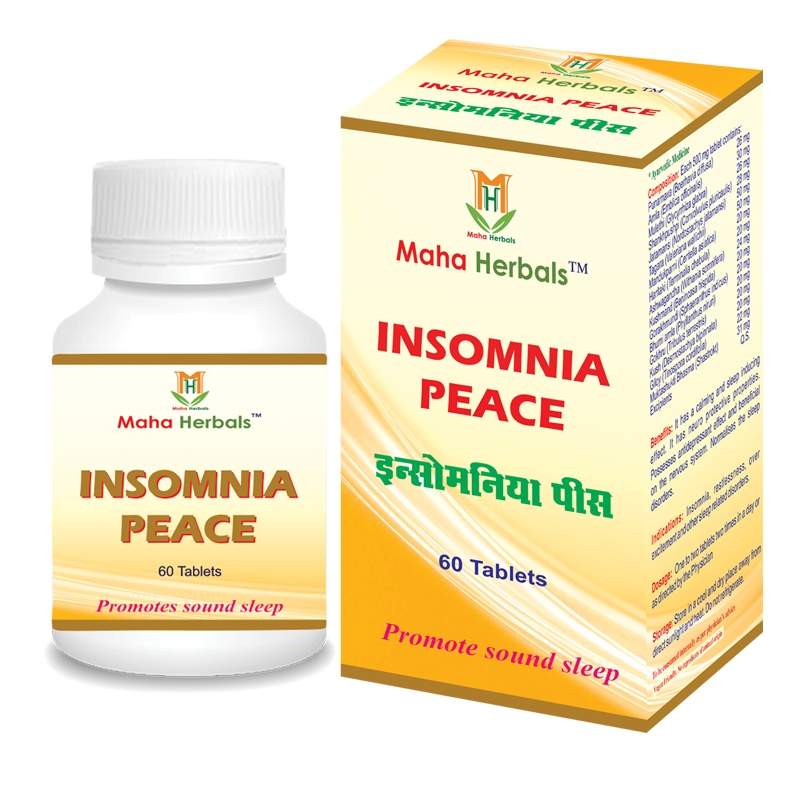 Maha Herbals Insomnia Peace Tablet
