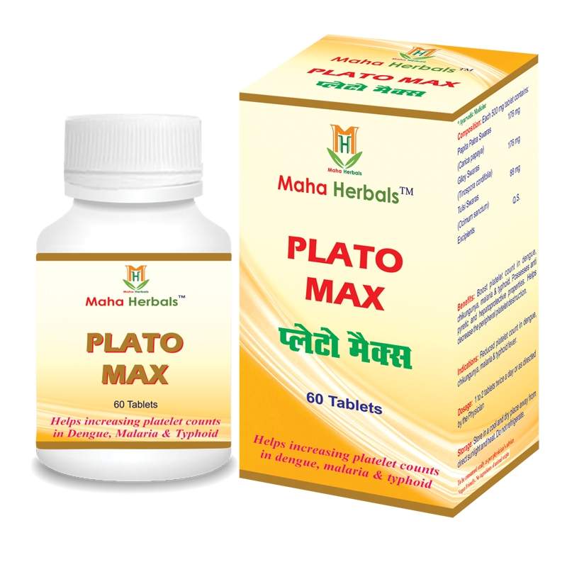 Maha Herbals Plato Max Tablet