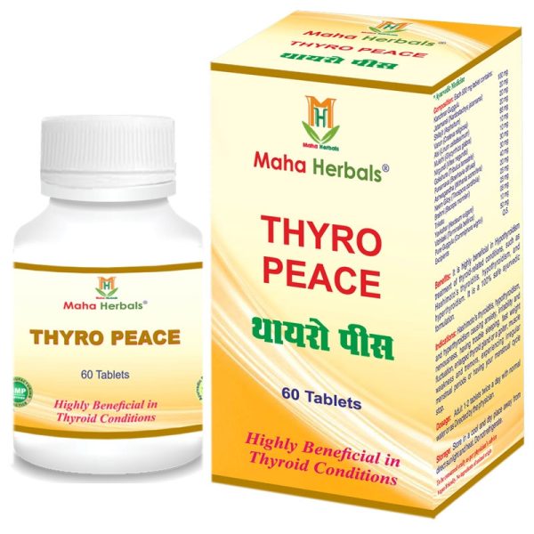 Maha Herbals Thyro Peace Tablets